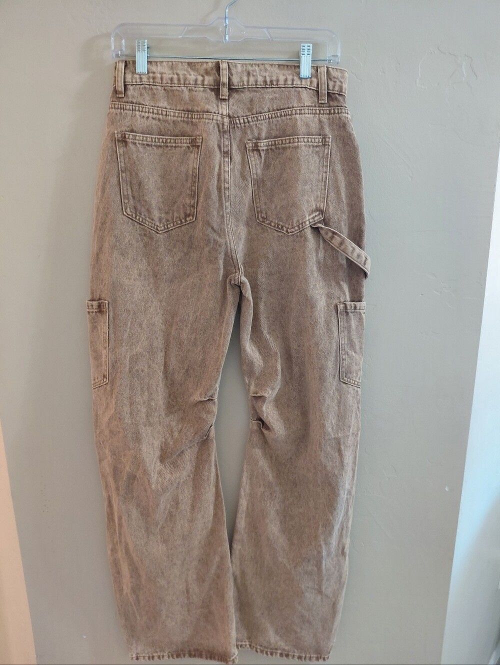 Lioness MIAMI VICE TAN WASH Denim Barrell Size SMALL - Picture 7 of 10